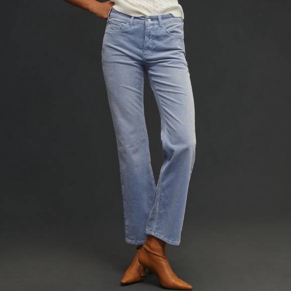 Pilcro flare corduroy cropped pant - Picture 1 of 7